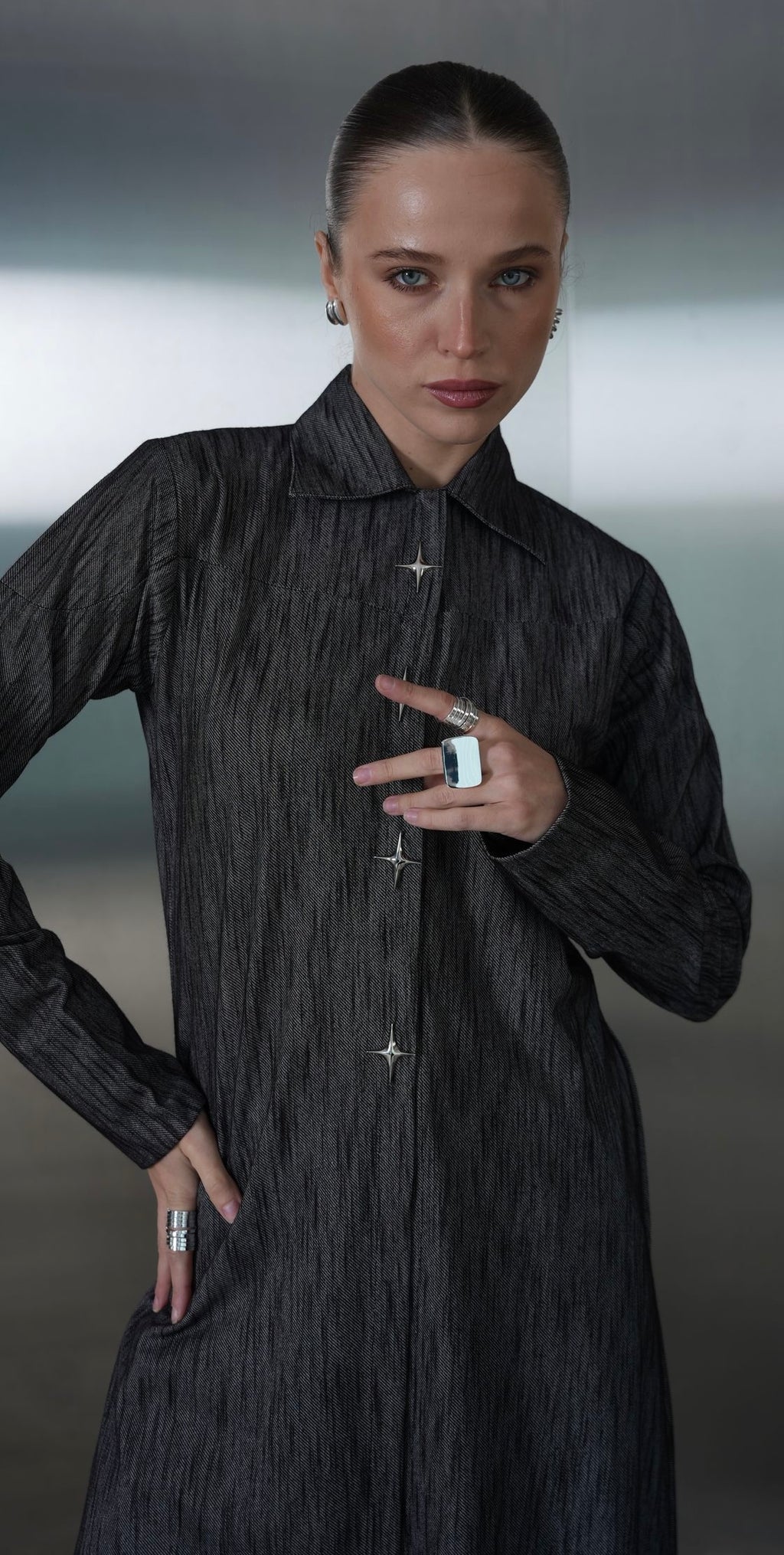 The Graphite Abaya