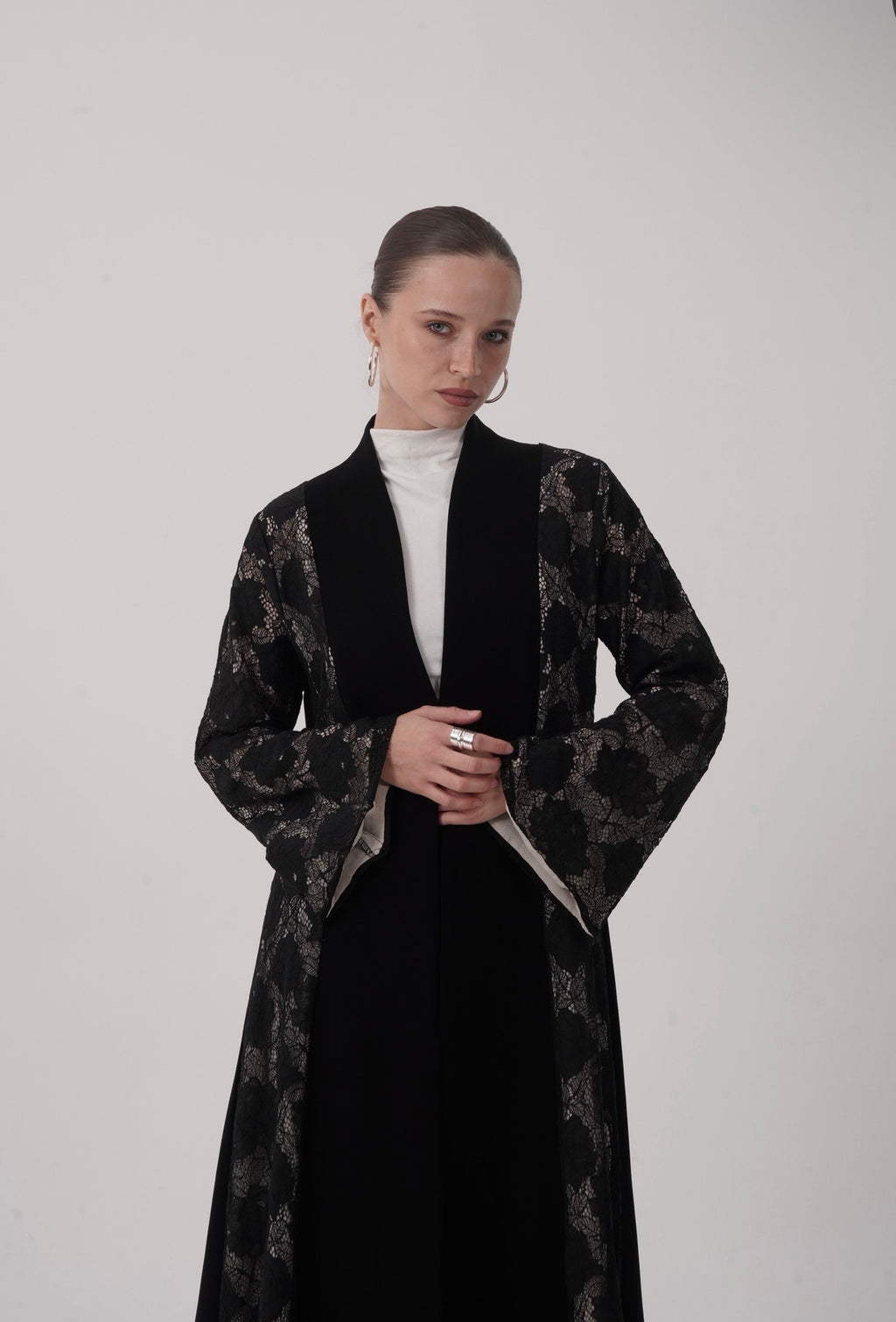 Velour Noir Abaya