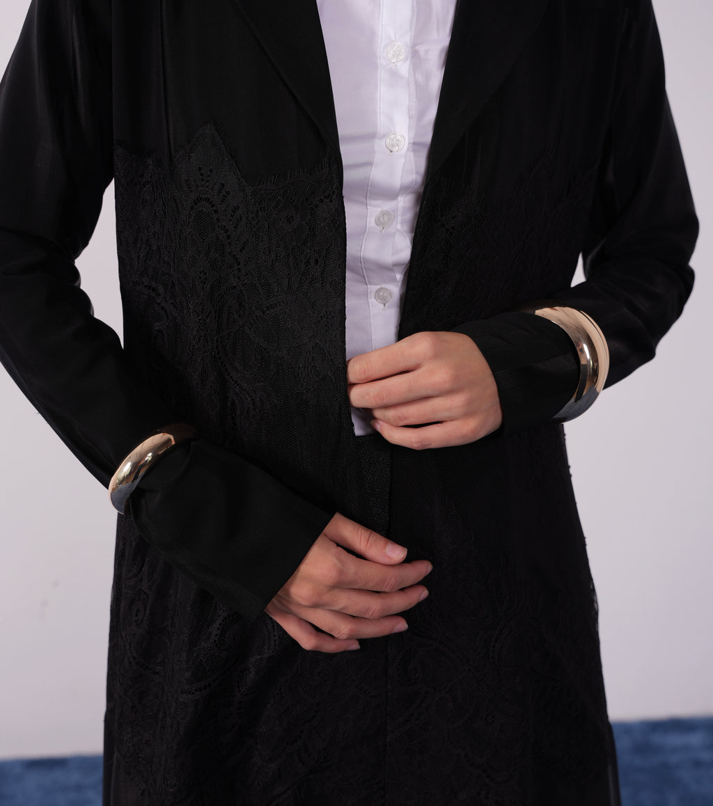 Shadow Lace Abaya