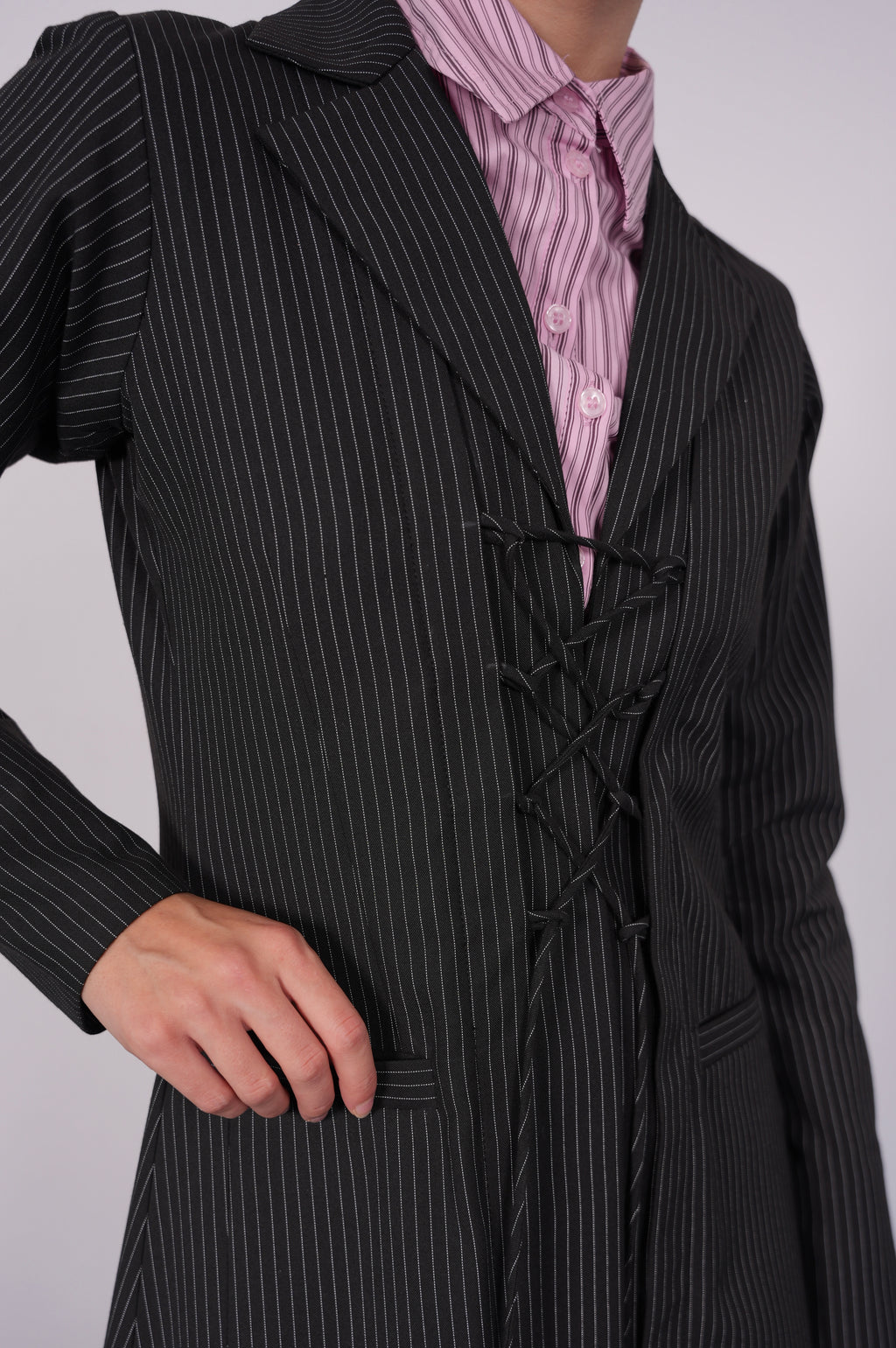 Noir Corset Abaya