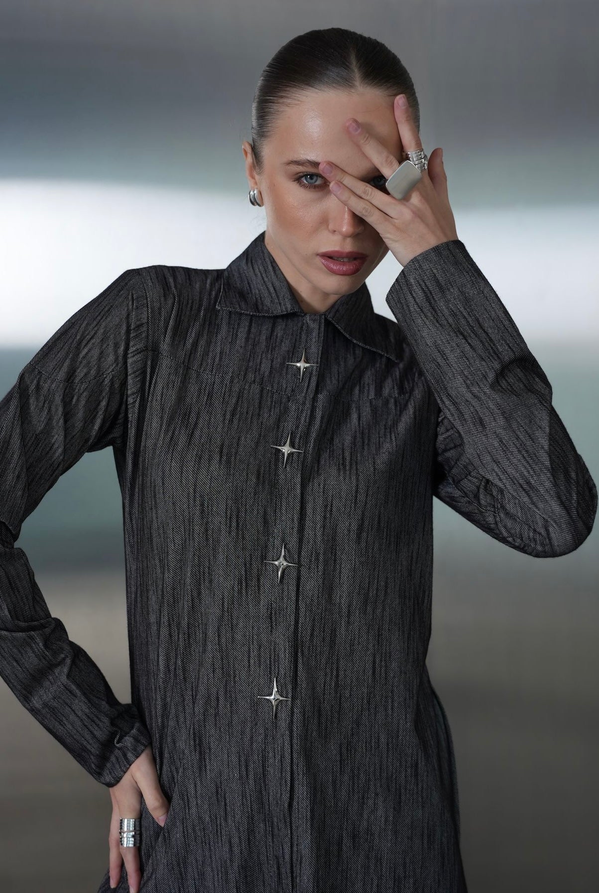 The Graphite Abaya
