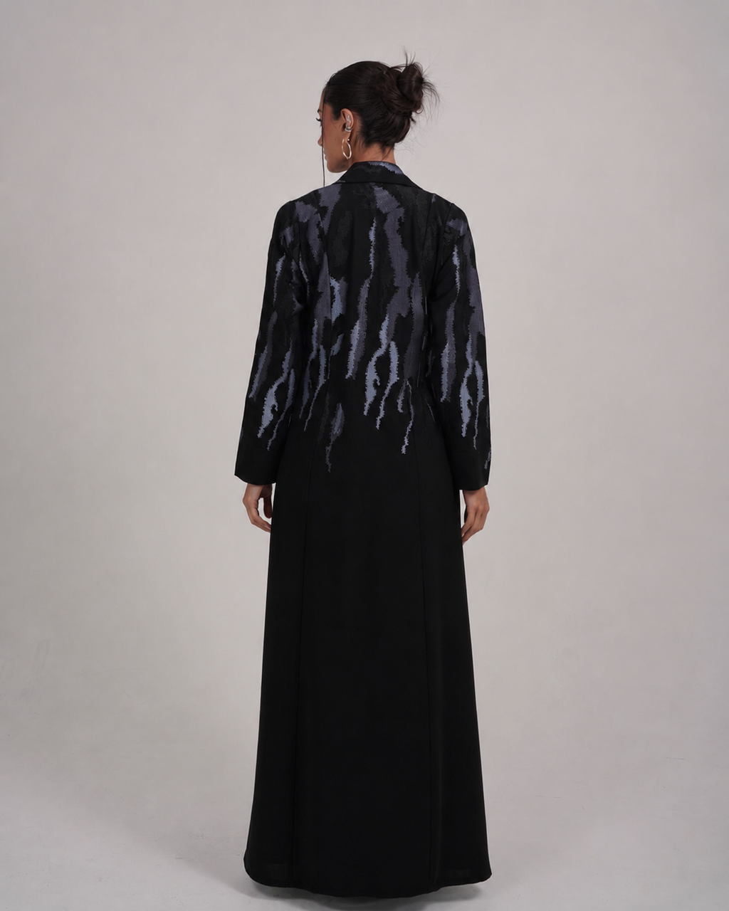 The Midnight Wave Abaya