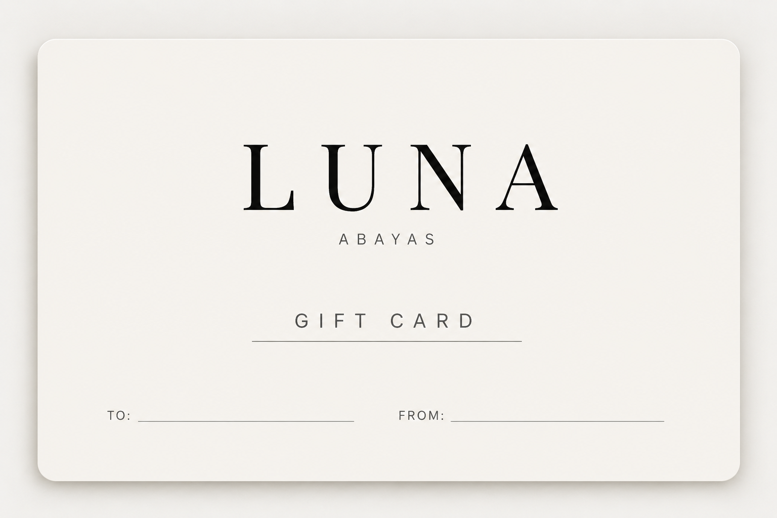 Gift Card