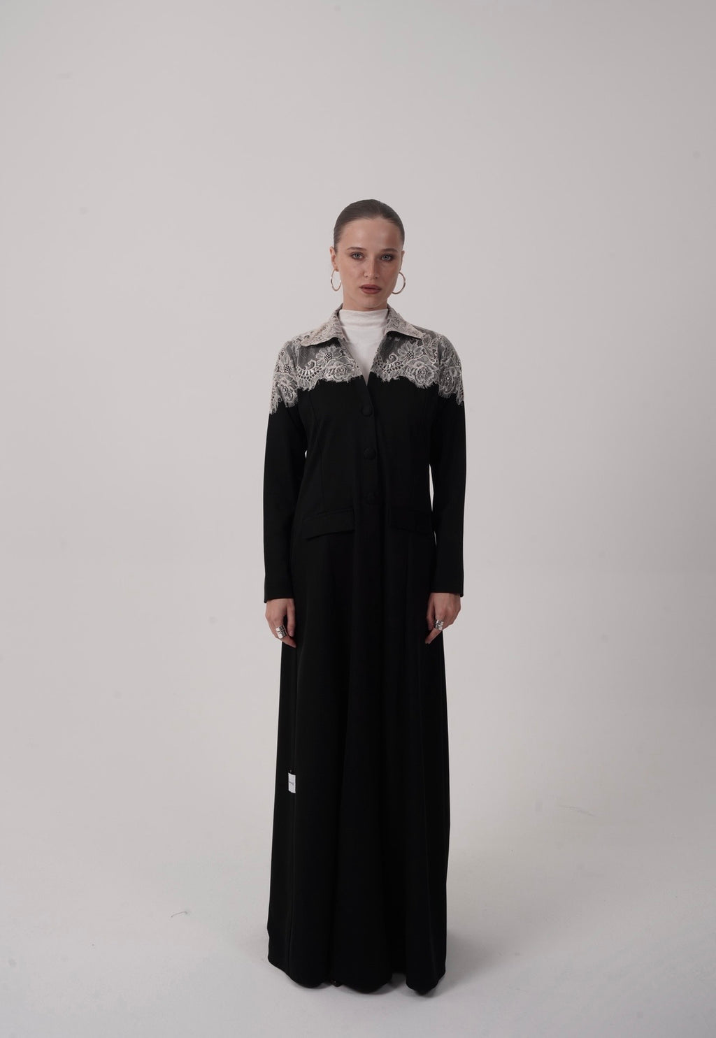 Celeste Noir Abaya