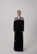 Celeste Noir Abaya