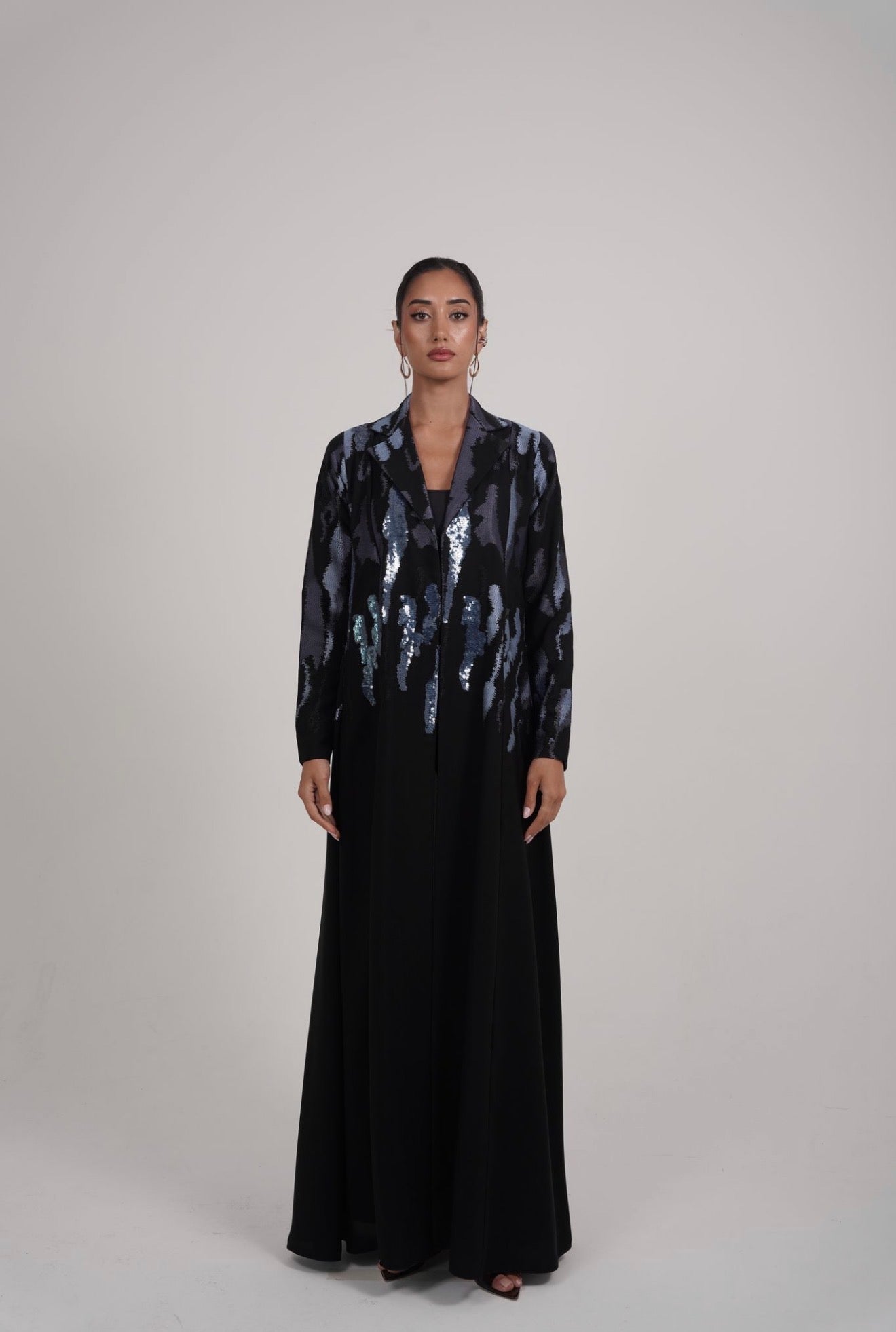 The Midnight Wave Abaya