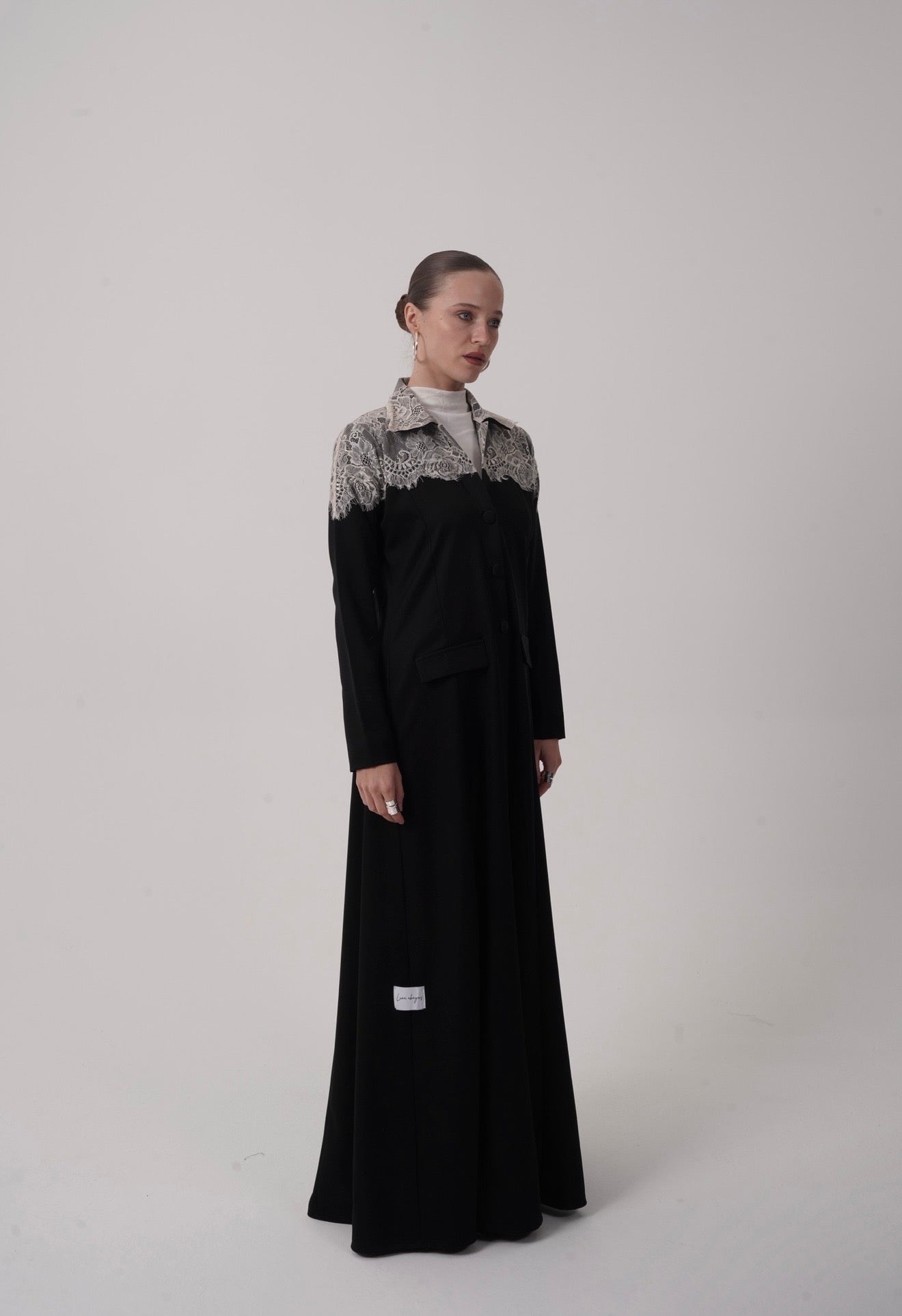 Celeste Noir Abaya