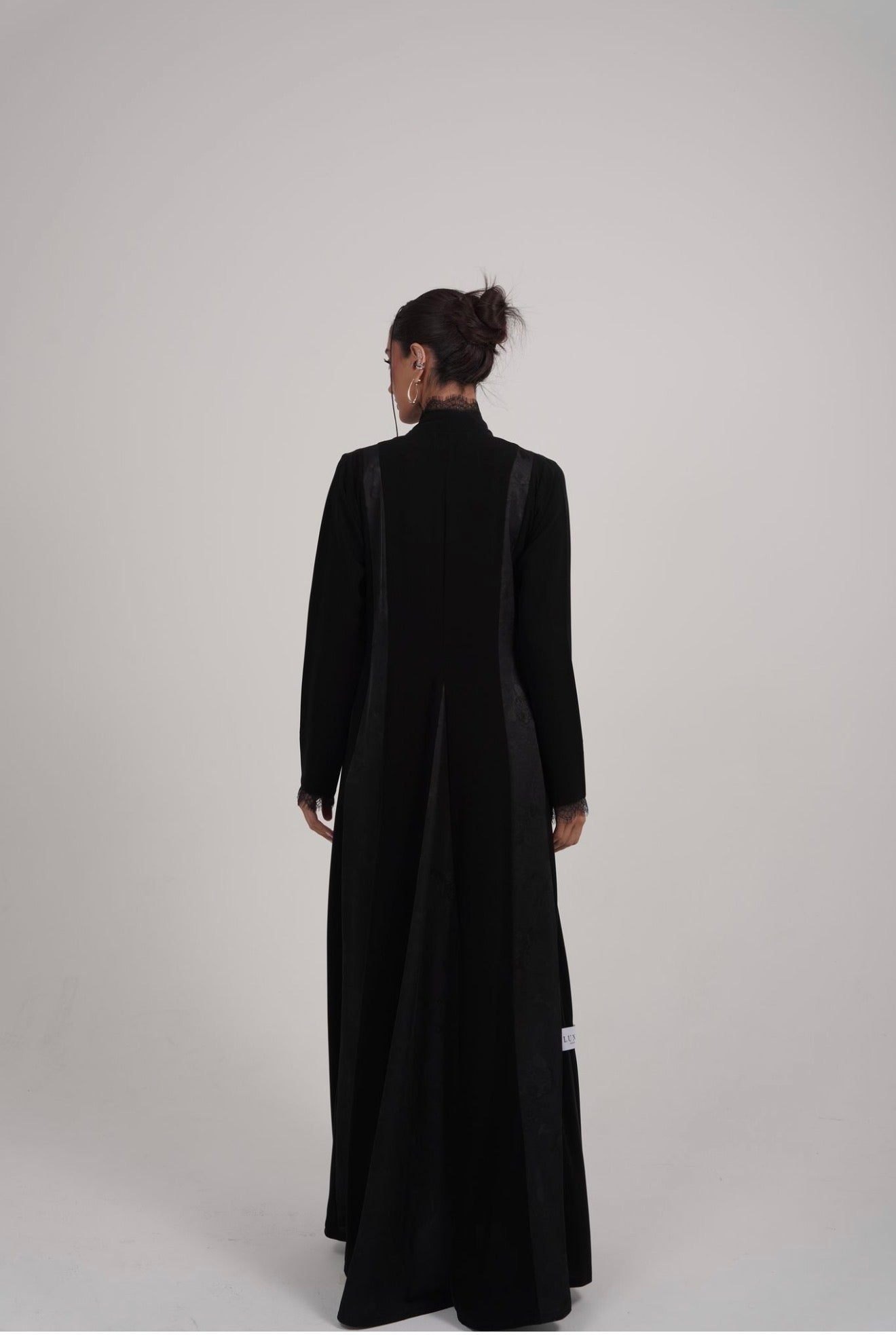 The Lace Veil Abaya