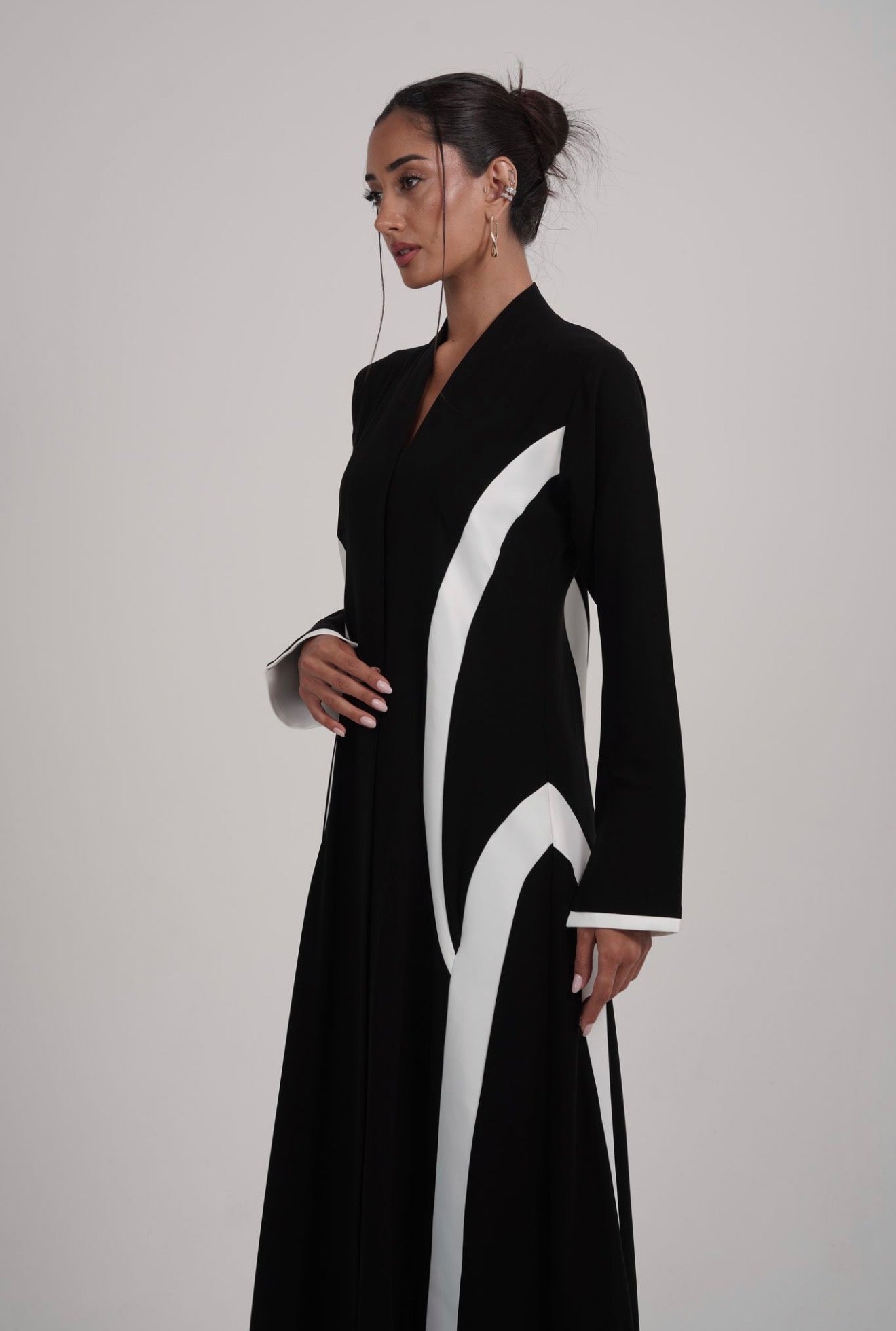 The Contrast Abaya