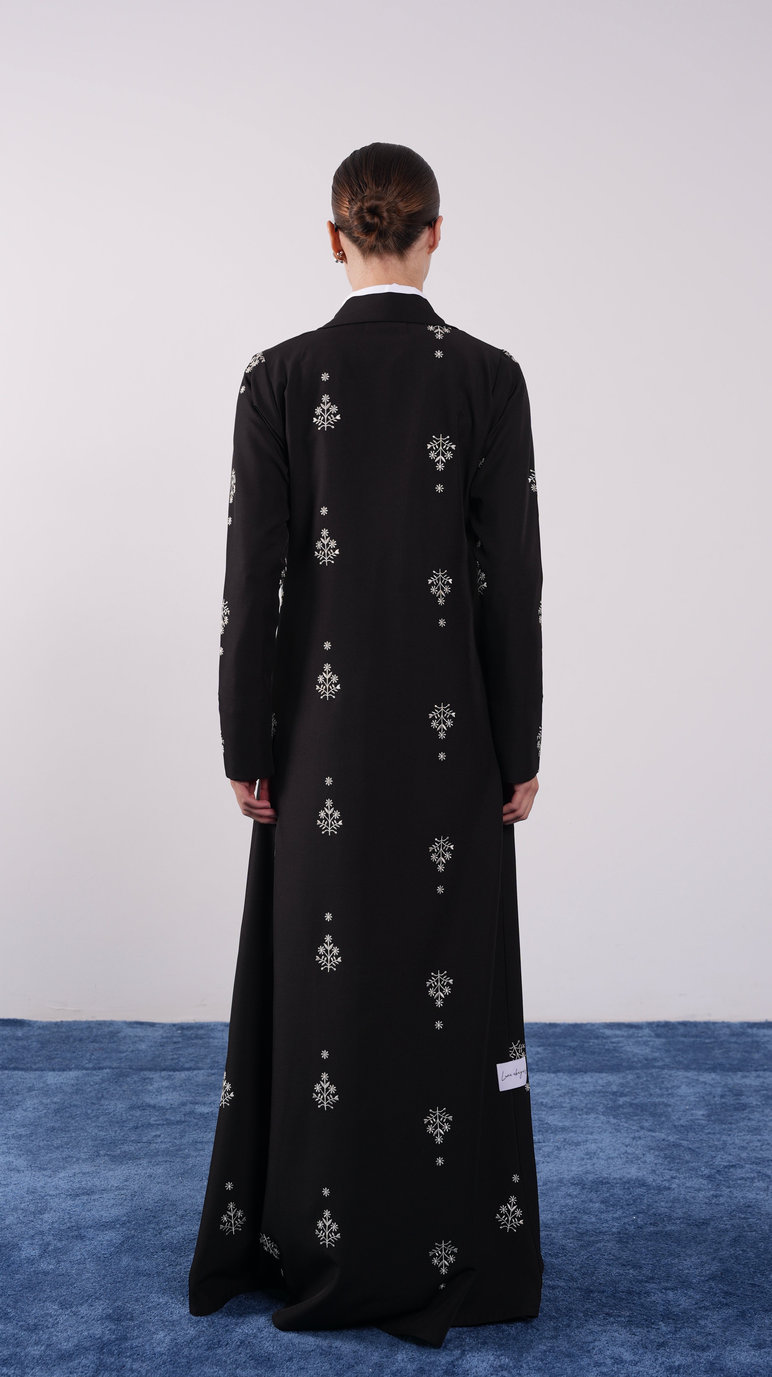 Snowfall Noir Linen