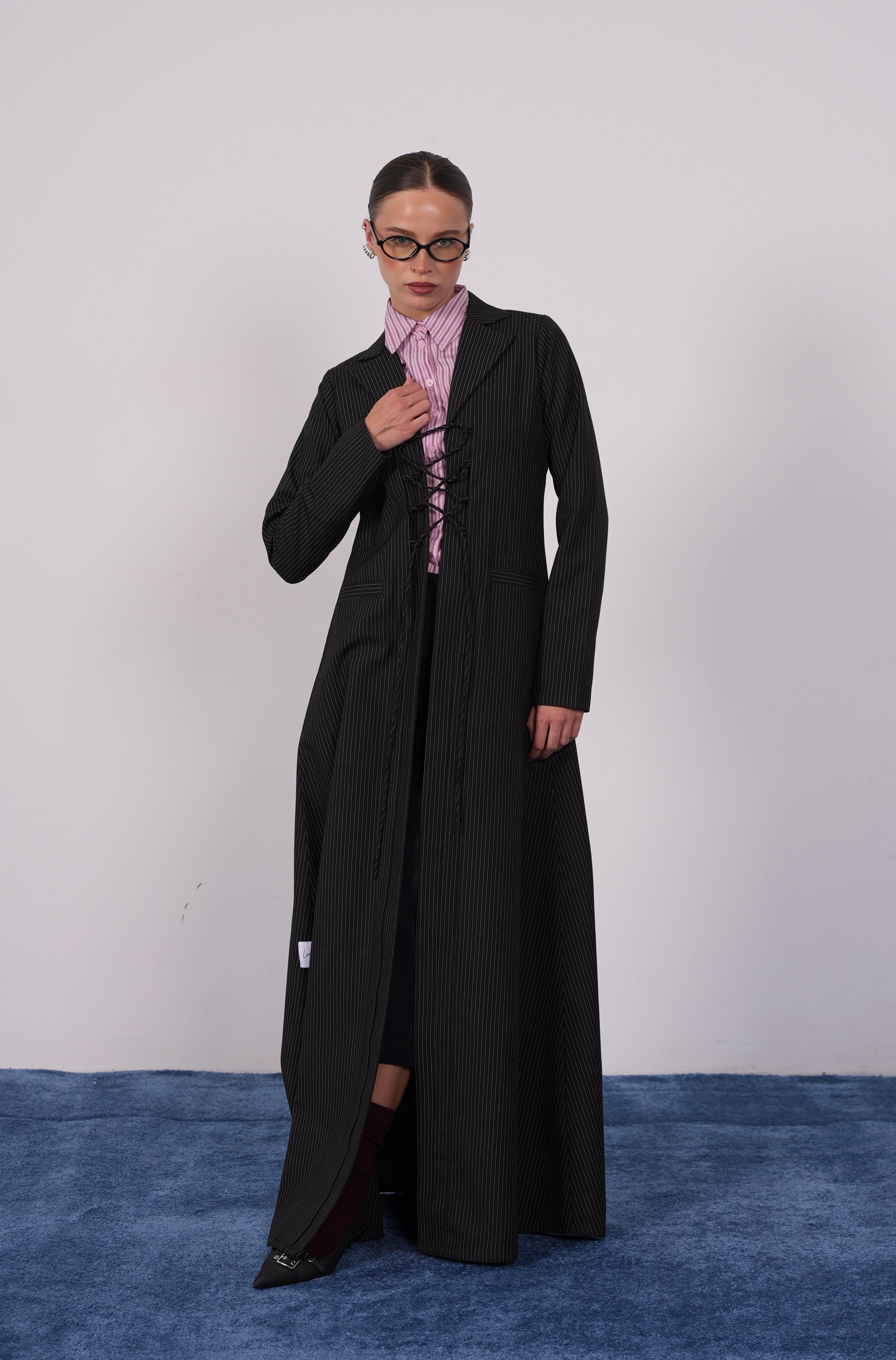 Noir Corset Abaya