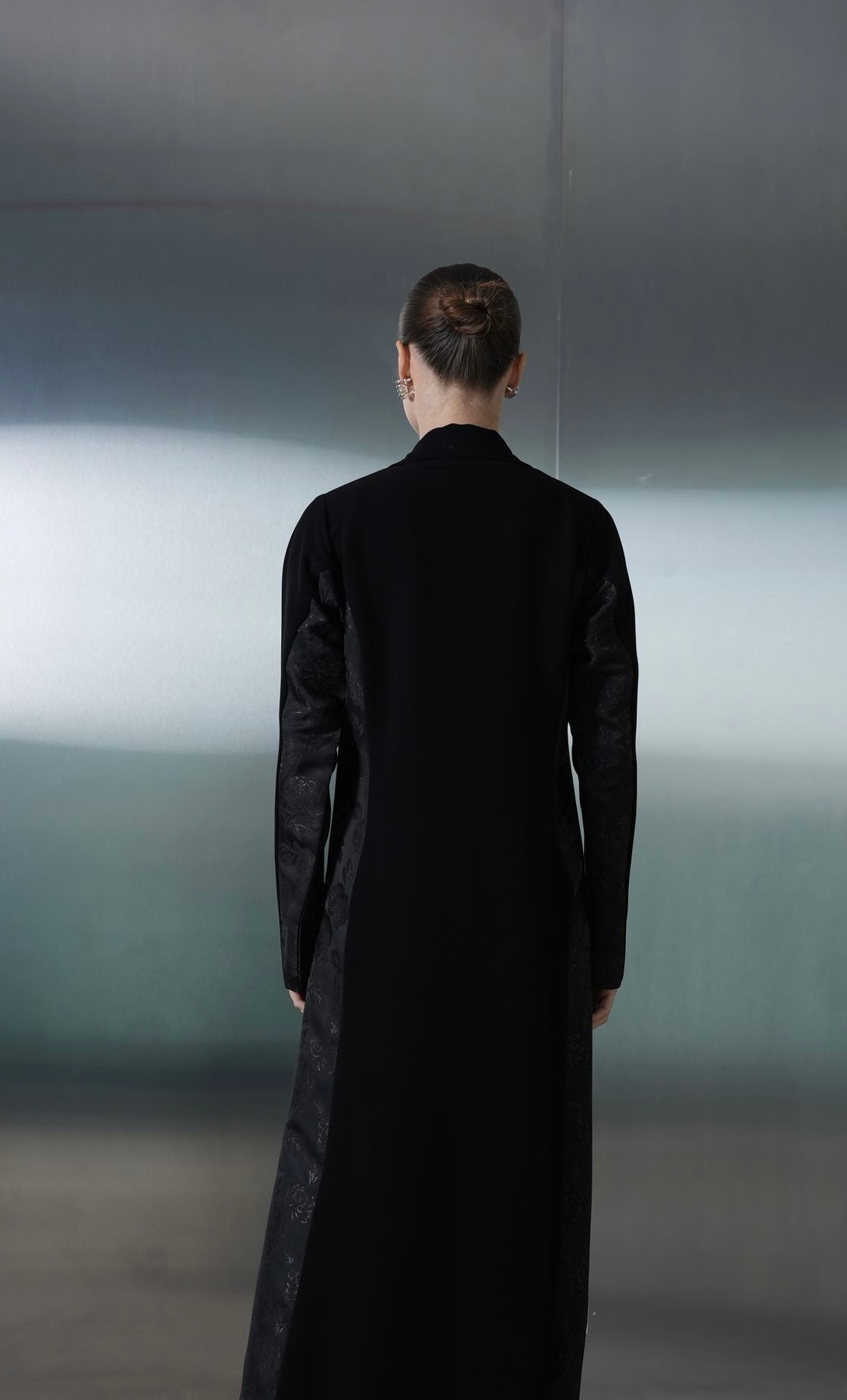 Midnight Contrast Abaya
