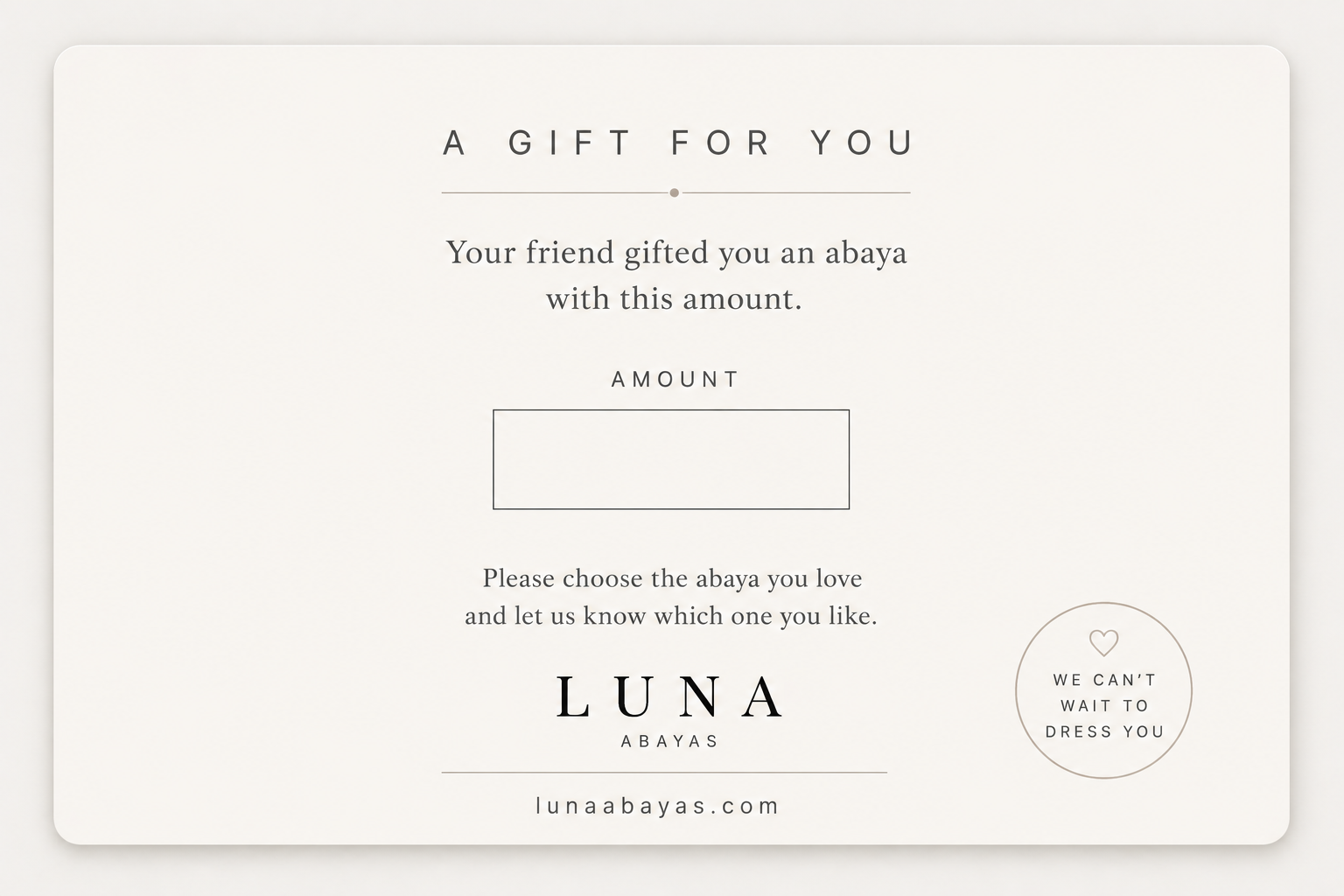 Gift Card