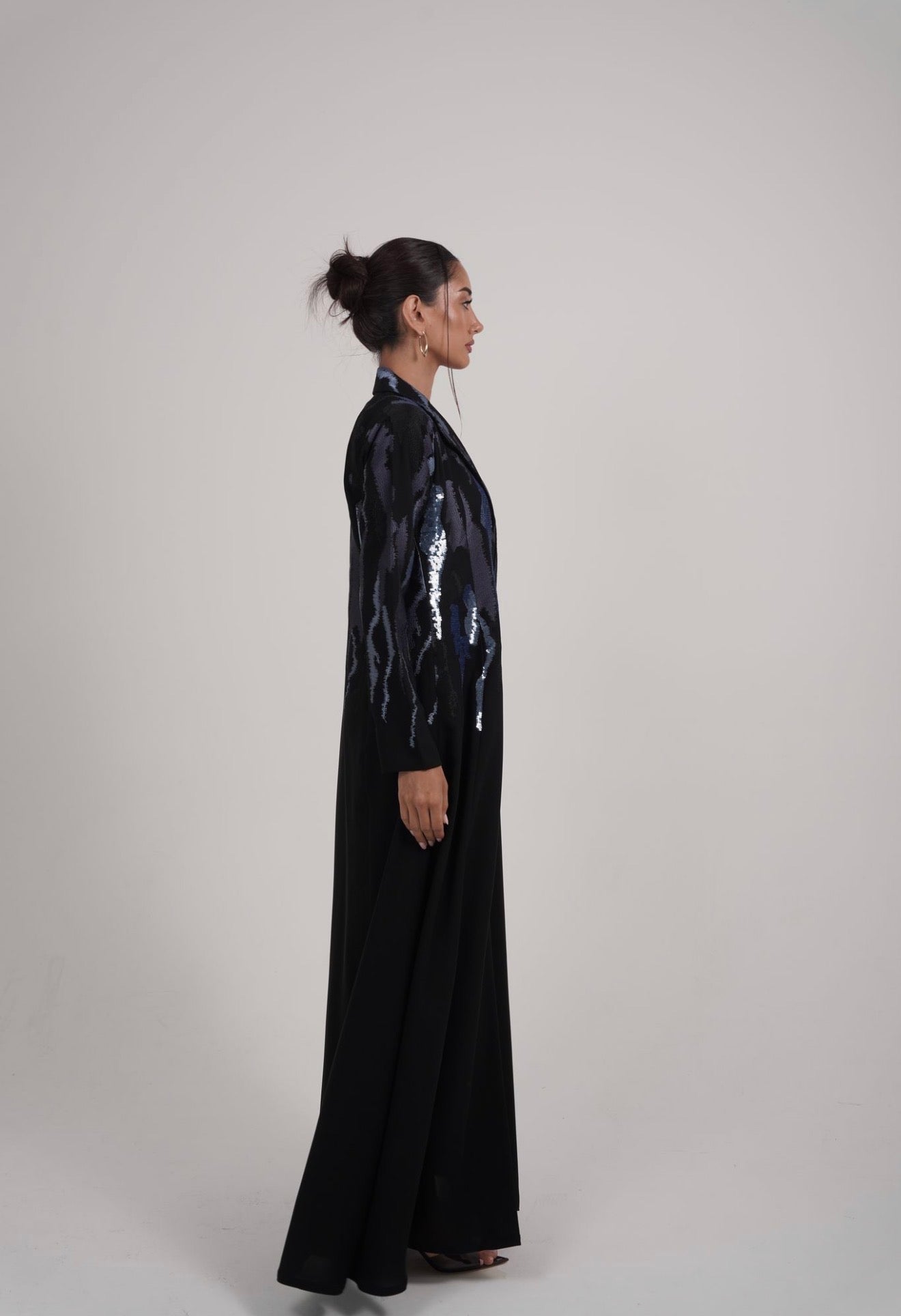 The Midnight Wave Abaya