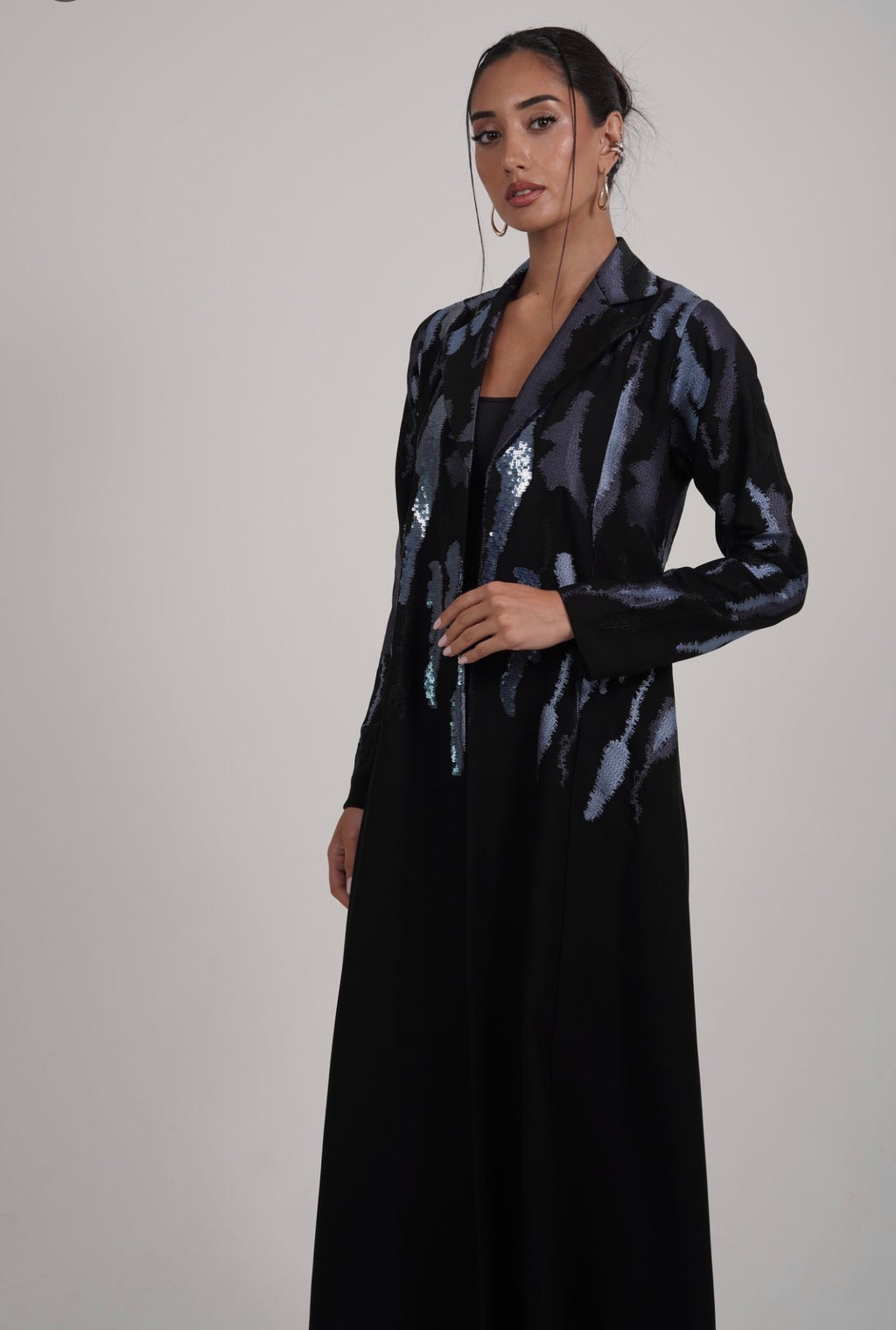 The Midnight Wave Abaya