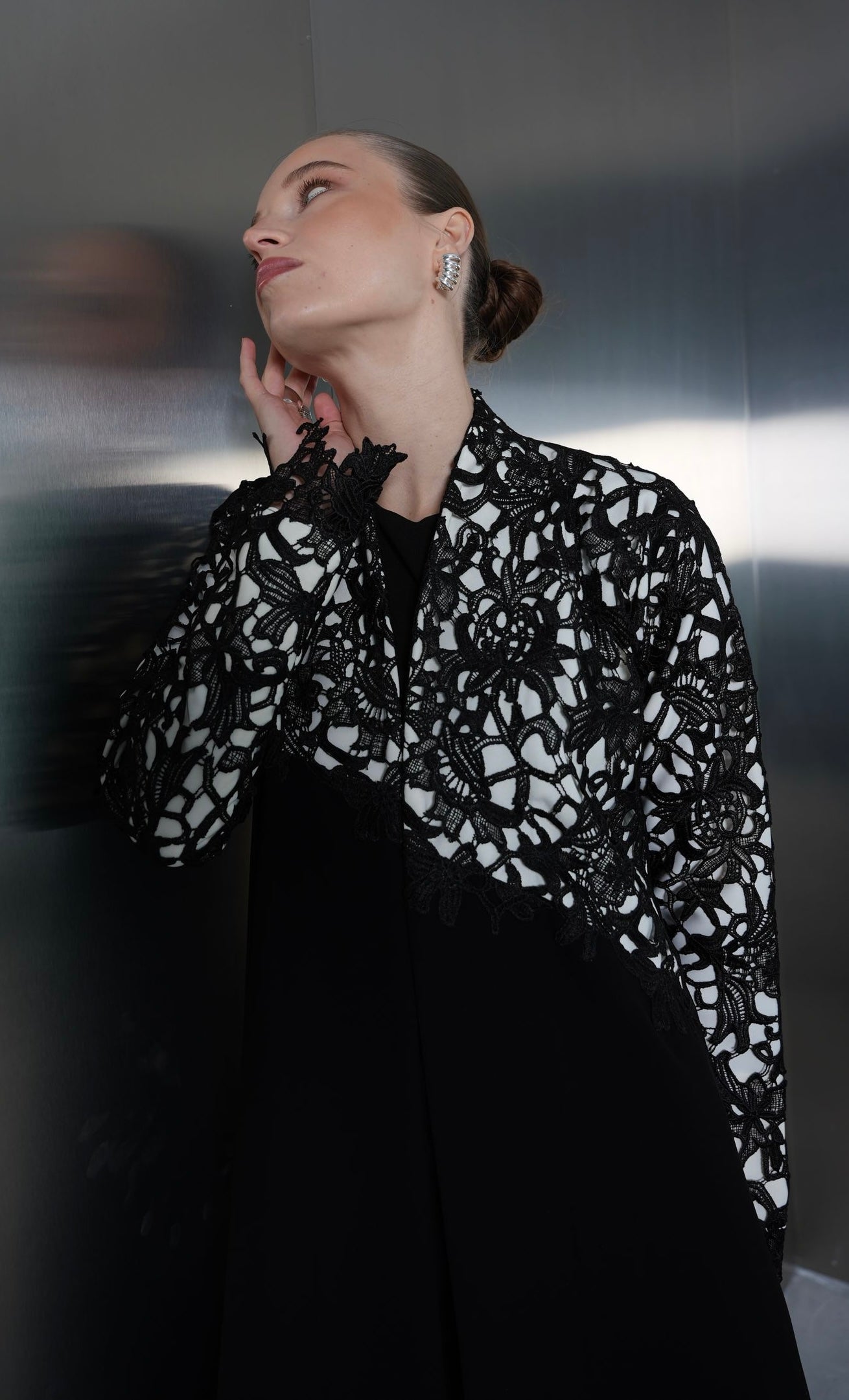 Dantail Grace Crepe Abaya
