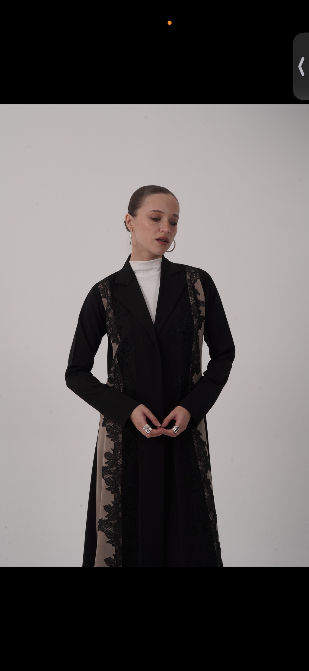 Sahara Noir Abaya