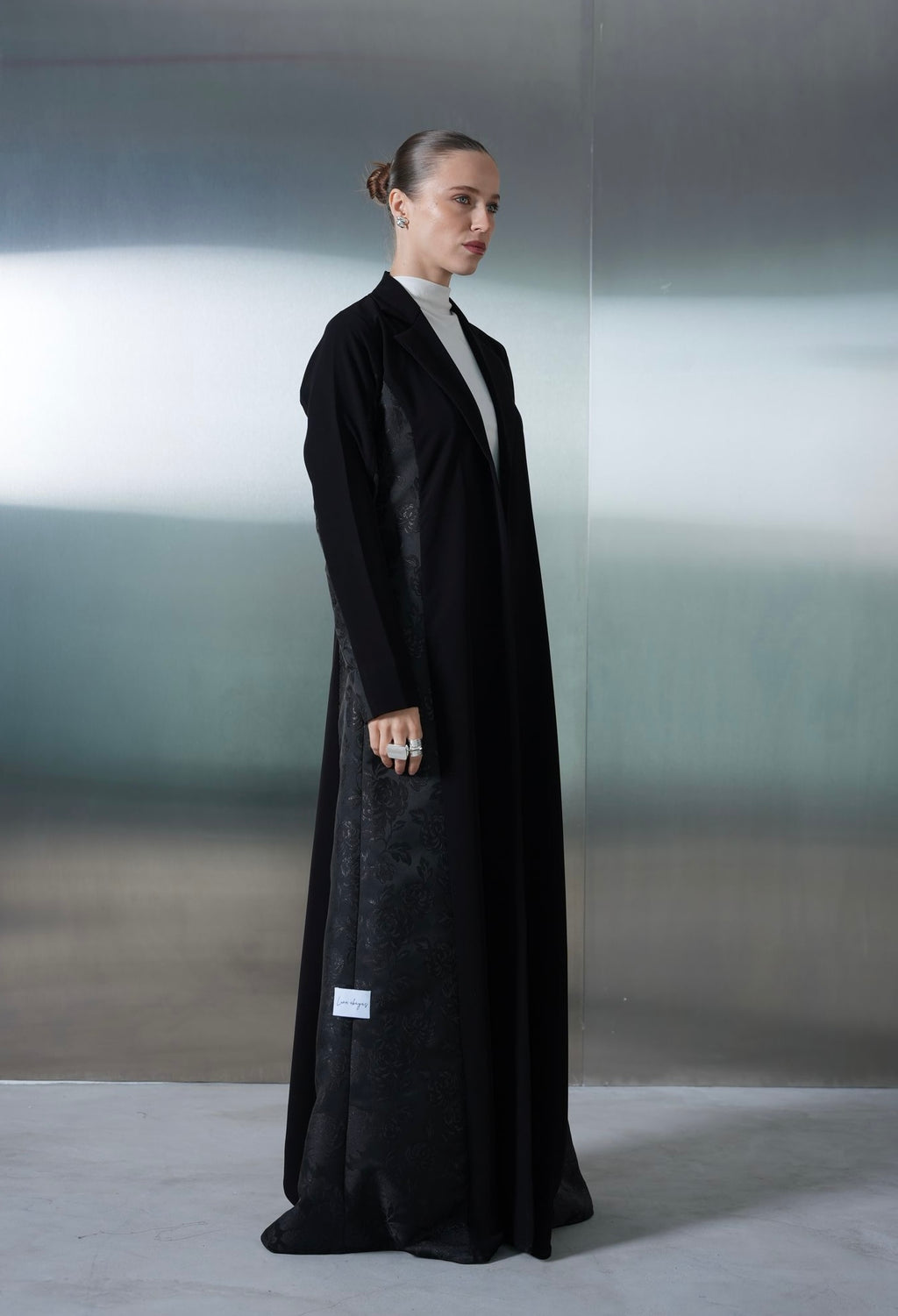 Midnight Contrast Abaya