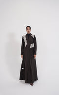 Ivory Blossom Abaya