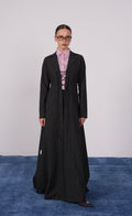 Noir Corset Abaya