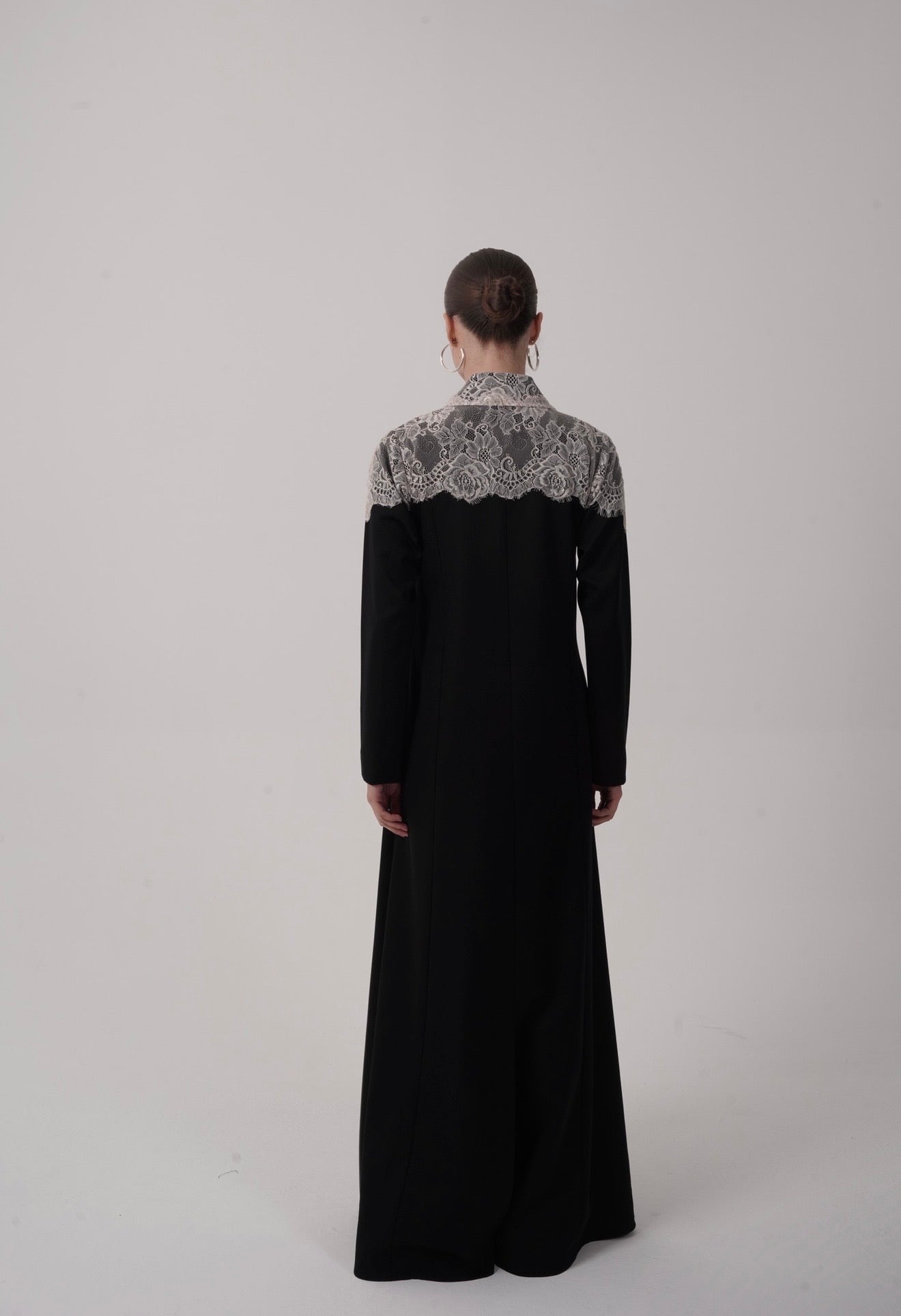 Celeste Noir Abaya