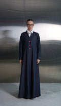 Indigo Tailored Denim Abaya