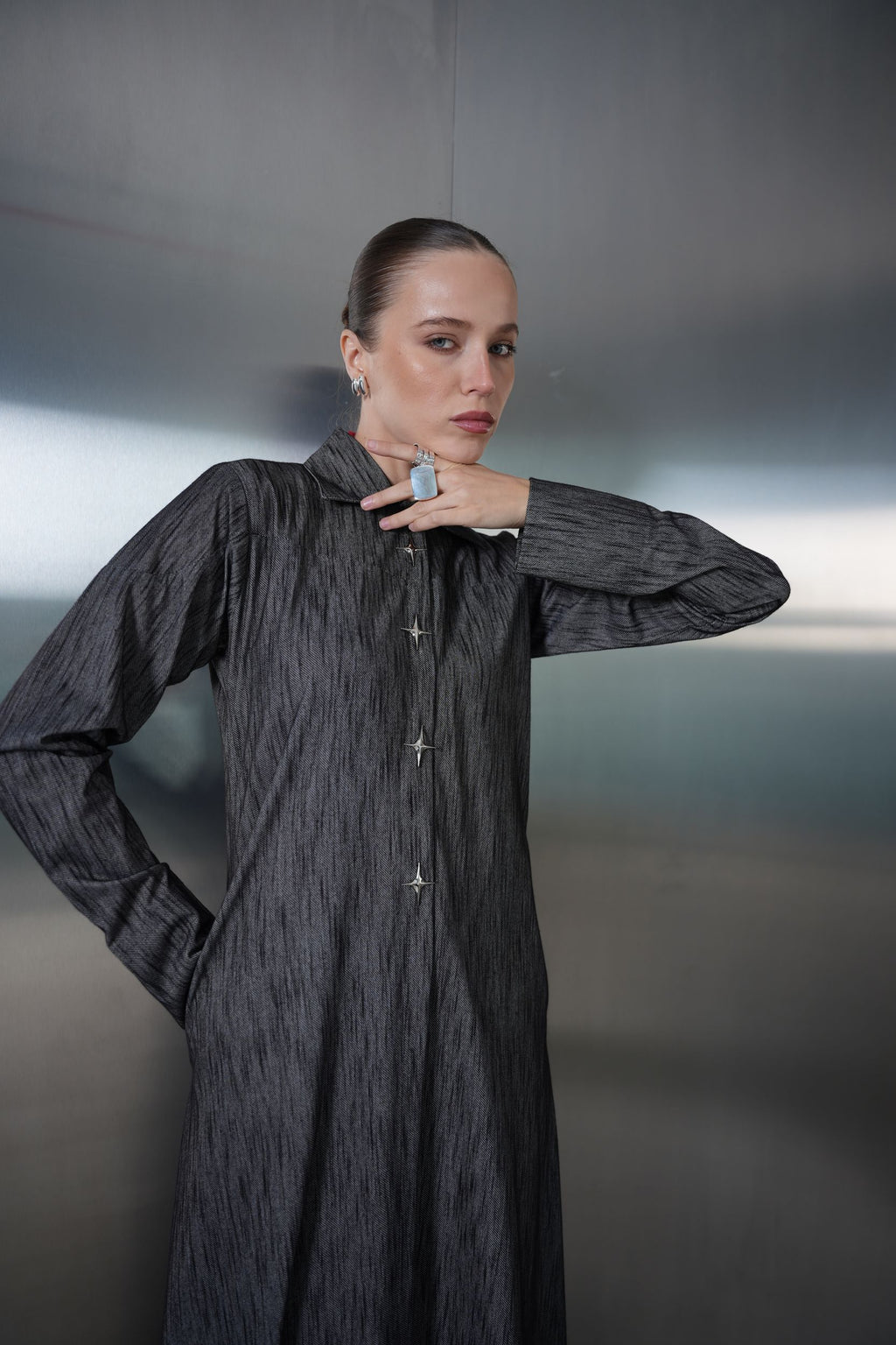 The Graphite Abaya