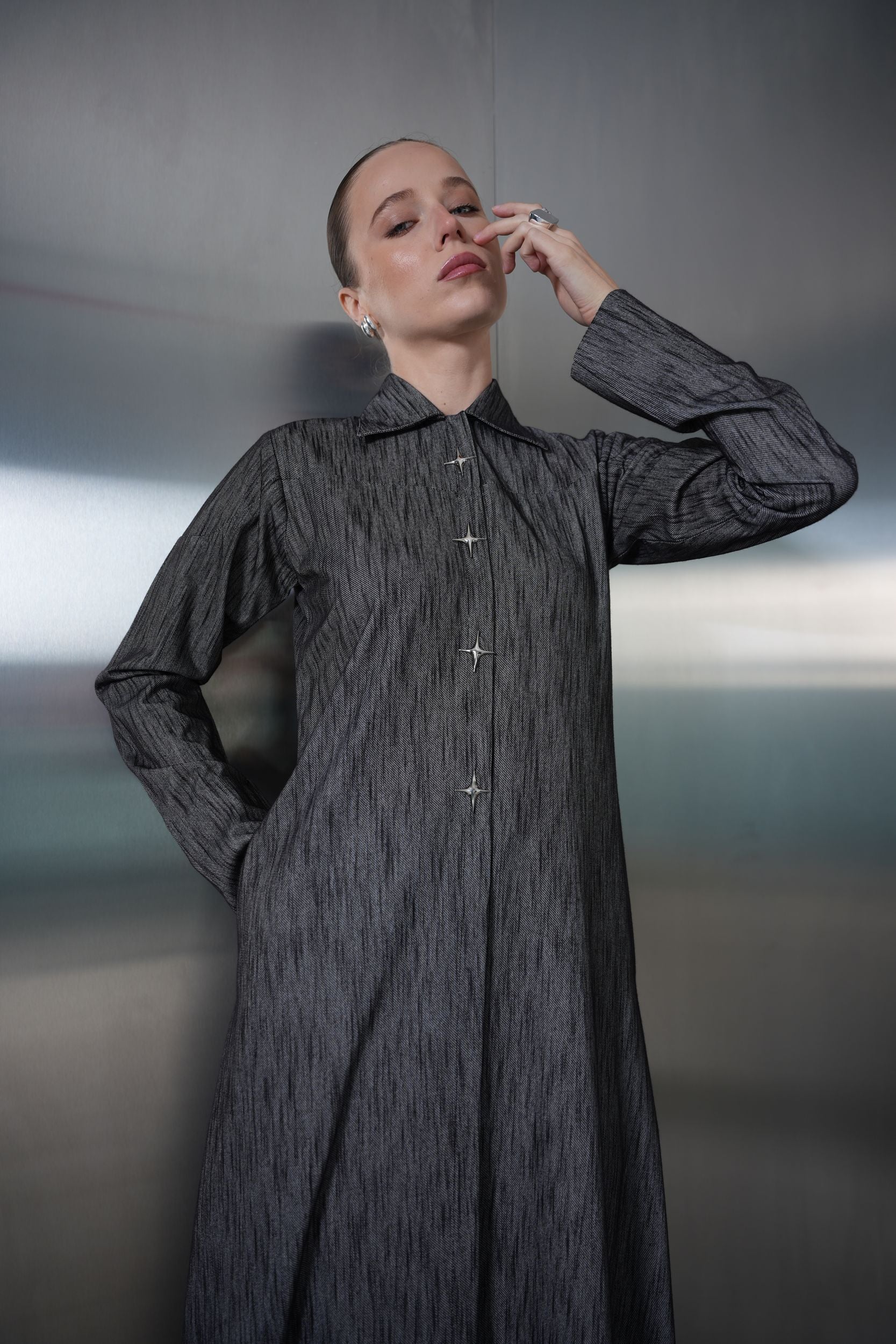The Graphite Abaya
