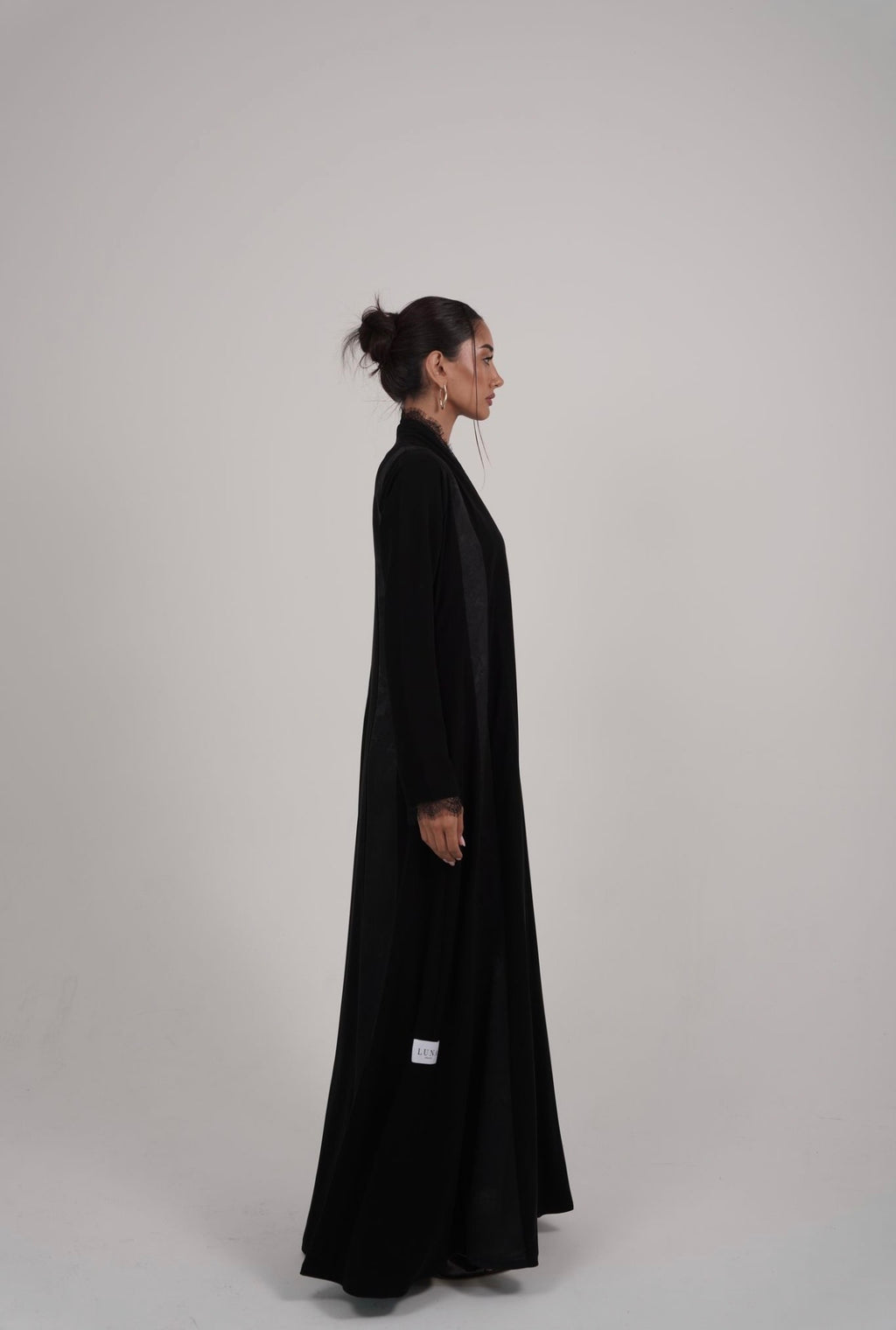 The Lace Veil Abaya