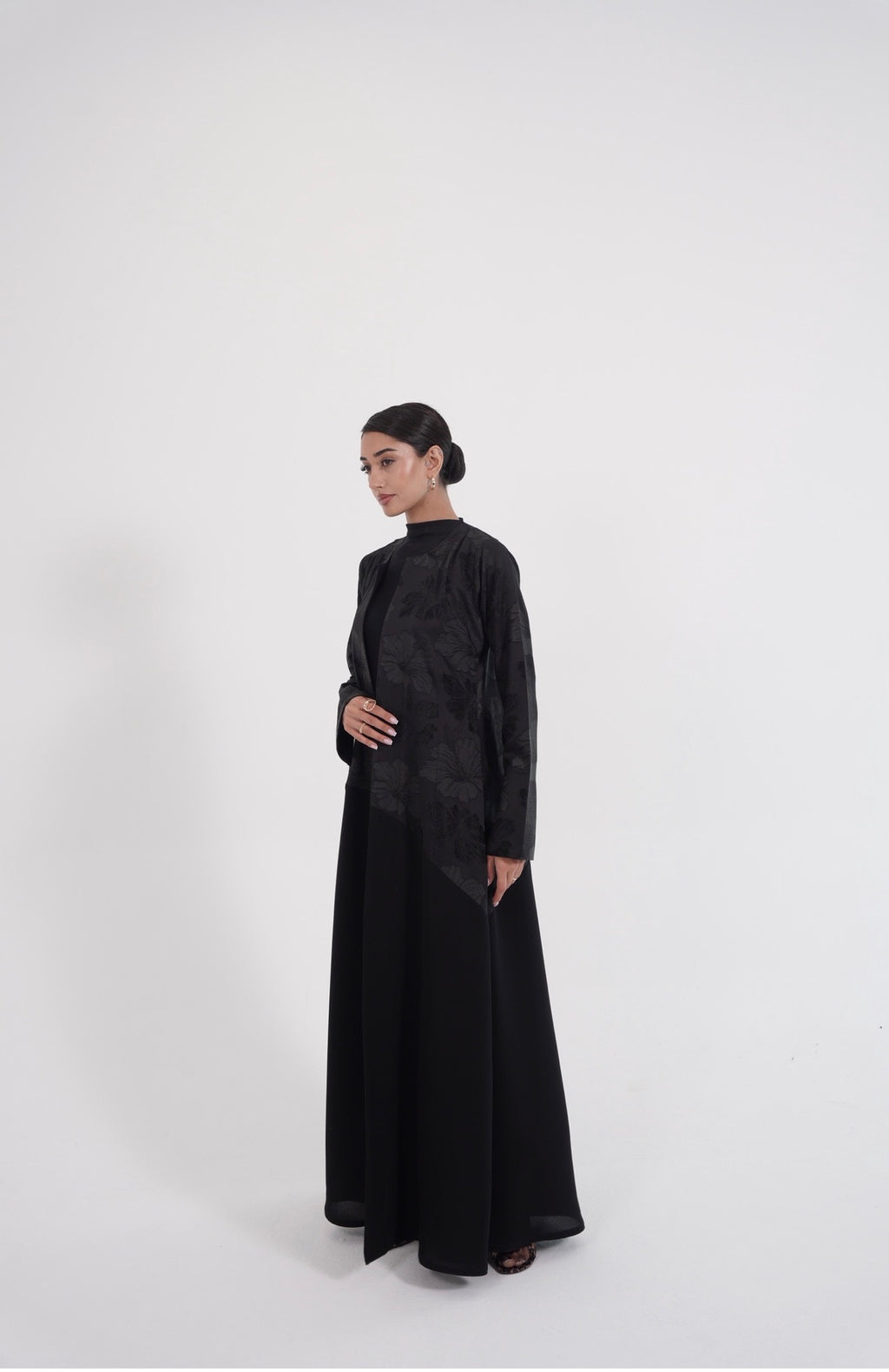 Florence Noir Abaya