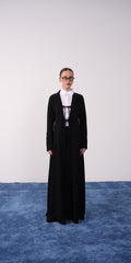 The Minimal Bow Abaya