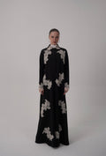 Ivory Vine Abaya