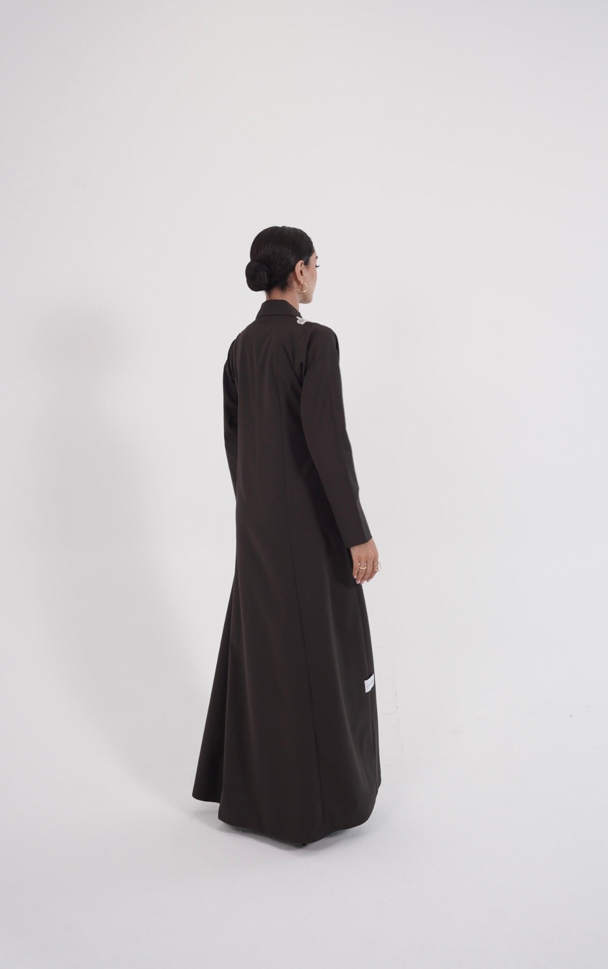 Ivory Blossom Abaya