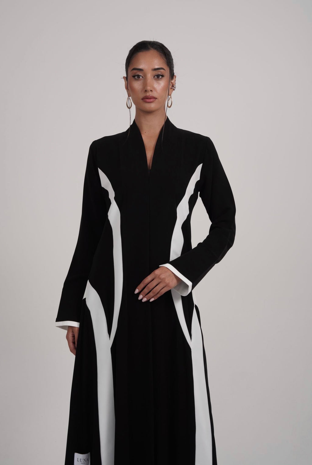 The Contrast Abaya